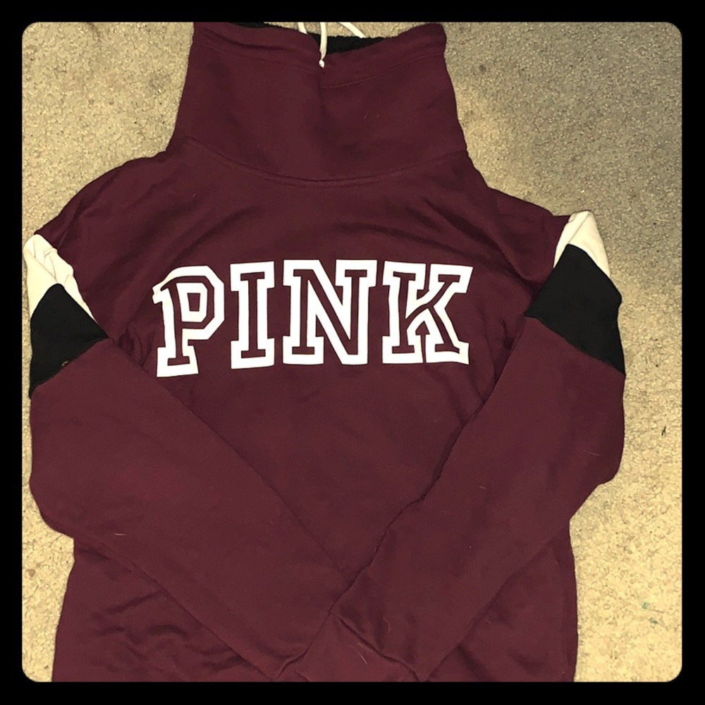 PINK Cowl neck sweater